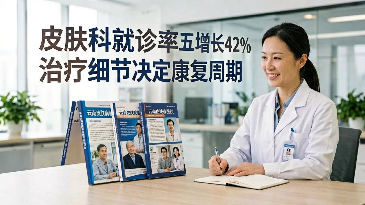 皮肤科就诊率五年增长42%,治疗细节决定康复周期